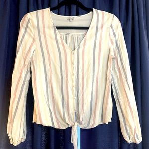 Kismet lightweight long sleeve top xs